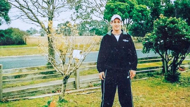 Reker went to school in Warragul and loved footy, but was soon lured by the bikie lifestyle. Picture: Jake Nowakowski