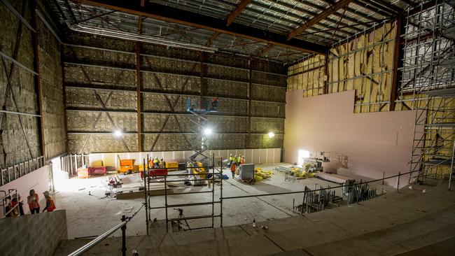 A cinema room. Picture: Jerad Williams