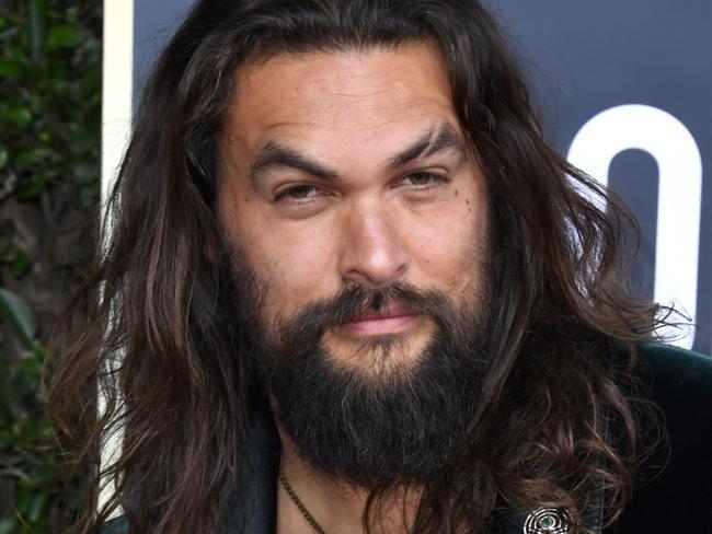 BEVERLY HILLS, CALIFORNIA - JANUARY 05: Jason Momoa attends the 77th Annual Golden Globe Awards at The Beverly Hilton Hotel on January 05, 2020 in Beverly Hills, California.   Jon Kopaloff/Getty Images/AFP == FOR NEWSPAPERS, INTERNET, TELCOS & TELEVISION USE ONLY ==