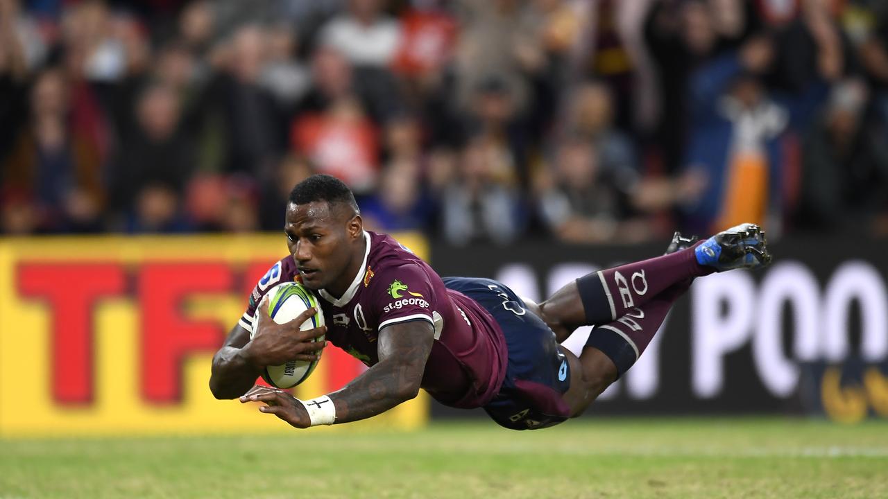 Suliasi Vunivalu’s red hot finish for Queensland was enough to convince both parties the NRL star had a future for the Wallabies. Photo: Getty Images