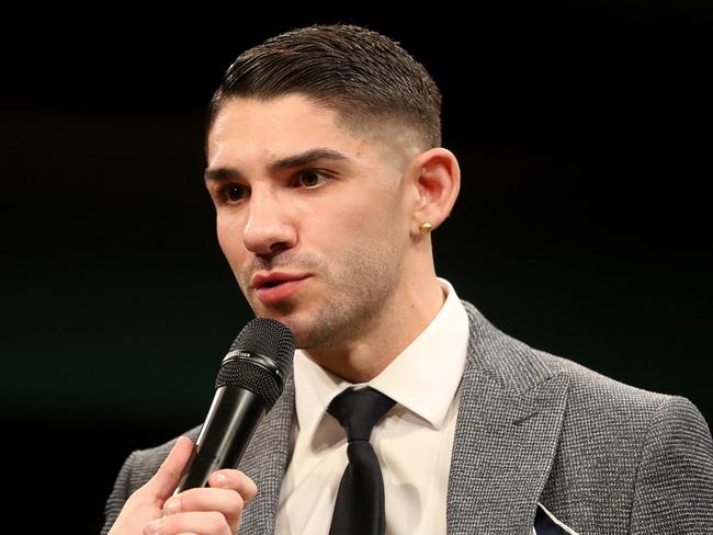 Michael Zerafa has revealed he overcame death threats on his way to fighting for a world title. Picture: Getty Images