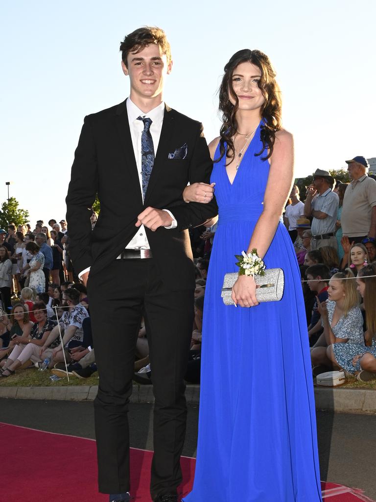 Toowoomba Christian College year 12 formal at Highfileds Cultural Centre. Noah McGrath and Alexandra Moore.