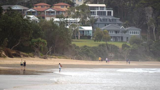 Diggers Beach saw the release of two turtles today that were nursed back to health at Dolphin Marine Magic.