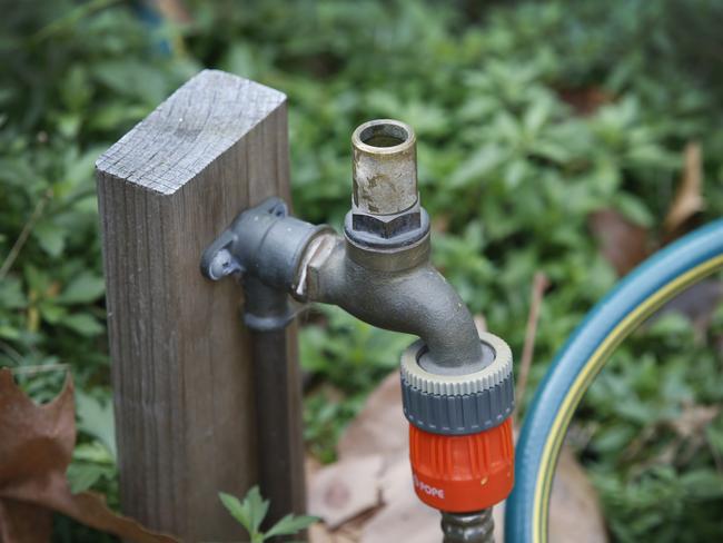 The heroin crisis is now at a scale where handles are being removed from garden taps to discourage users from getting water for a hit and passing out in yards. Picture: David Caird