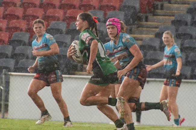 Mackay Cutters vs Townsville Blackhawks Harvey Norman U17's Saturday 22 February 2025 Picture:Michaela Harlow