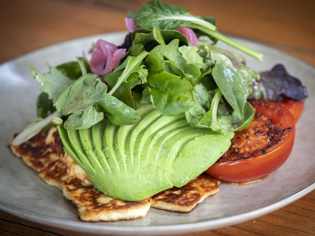 Miss Watson's gluten-free lunch plate. Picture: Chris Kidd