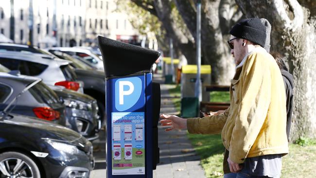 The Hobart City Council is reviewing its parking fees and charges. Picture: MATT THOMPSON