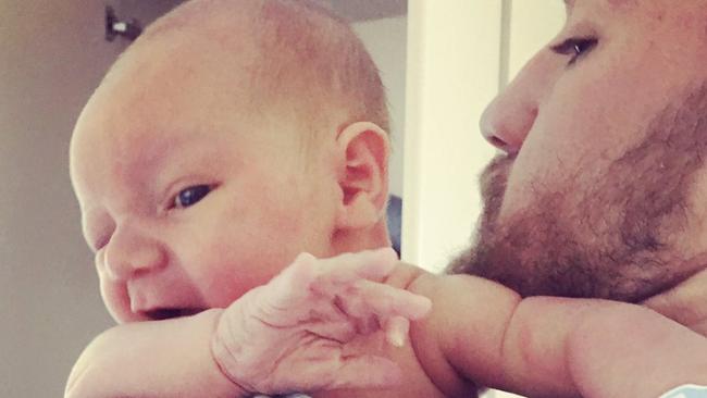 Conor McGregor welcomed his first child.