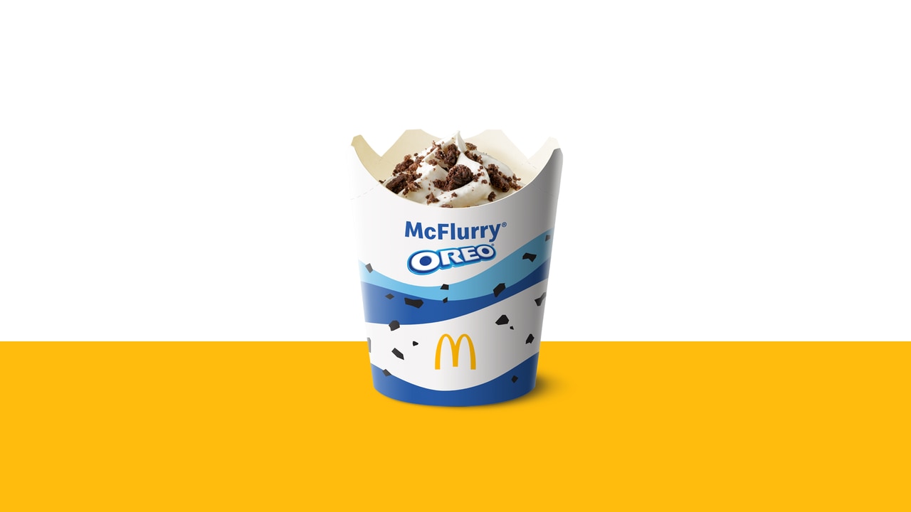 For those looking for an end of week treat, an Oreo McFlurry will drop to just $2 on Friday. Picture: Supplied