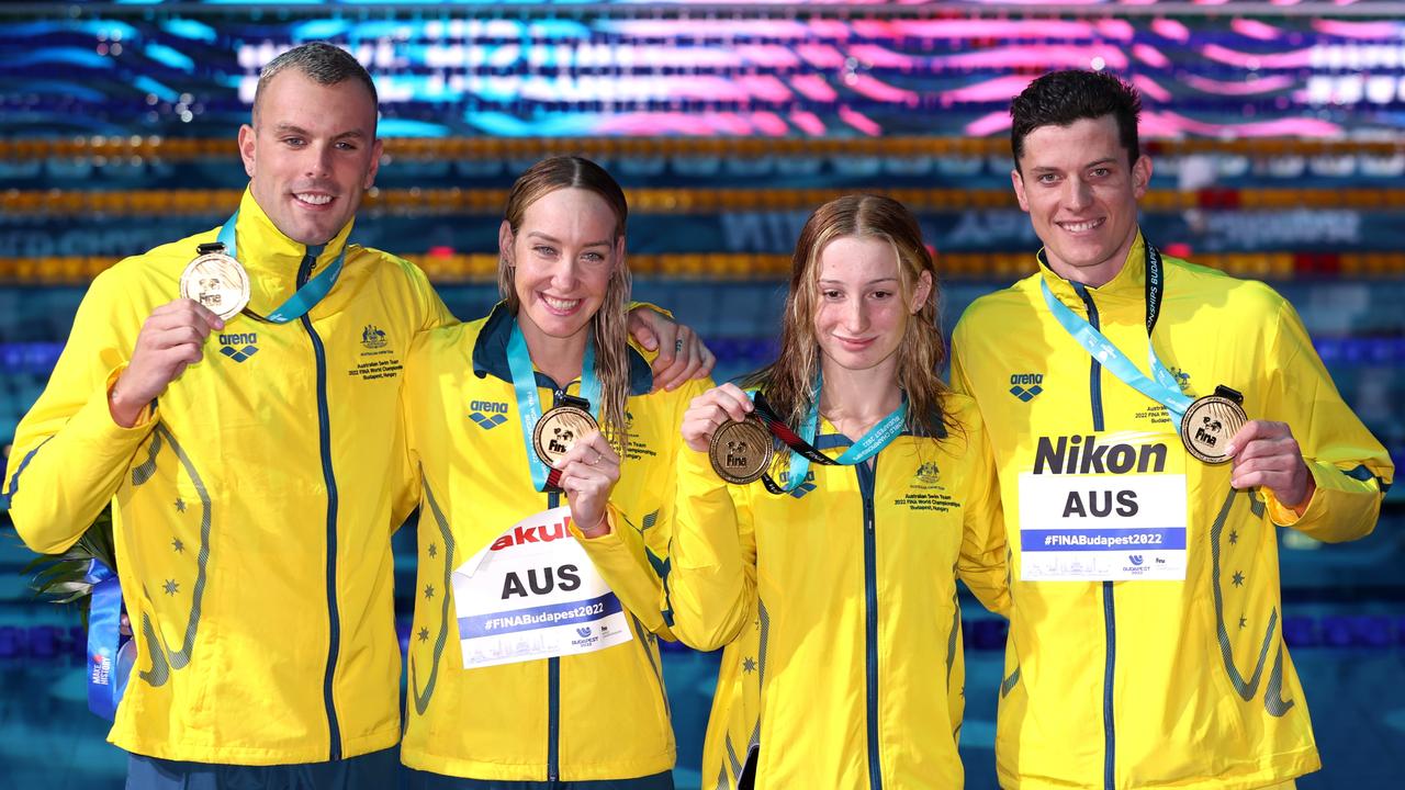 Swimming World Championships 2022, news, Australia breaks mixed relay