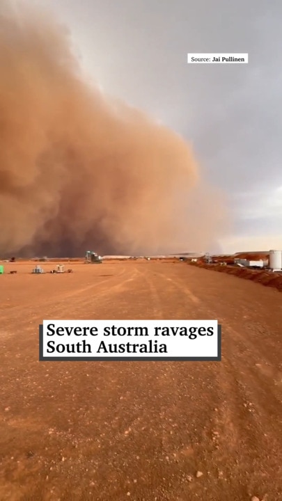 Wild weather ravages South Australia