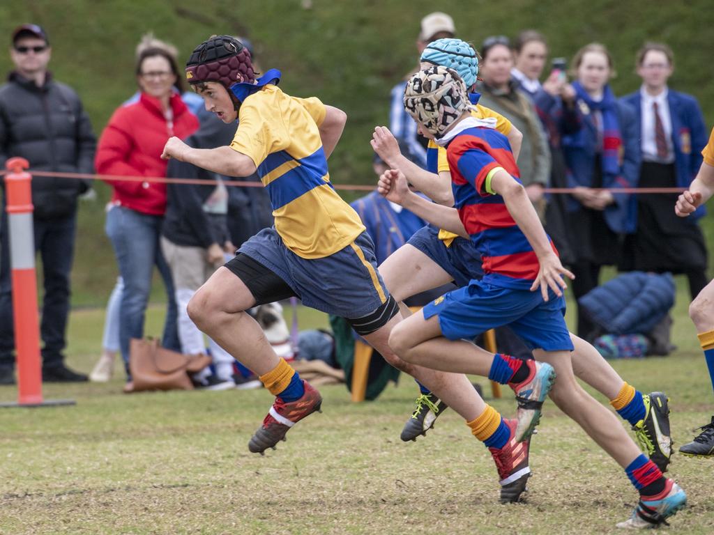 13Bs Downlands vs TGS. The O'Callaghan Cup played at Downlands College. Saturday, August 6, 2022. Picture: Nev Madsen.