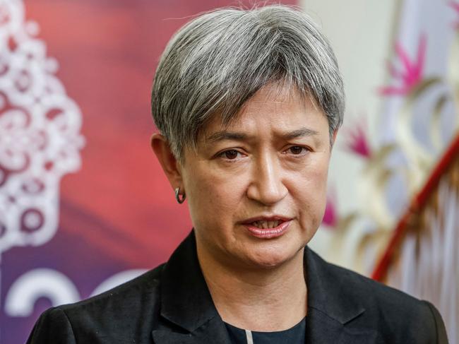 Australian Foreign Minister Penny Wong pleads for calm between China and the US. Picture: AFP