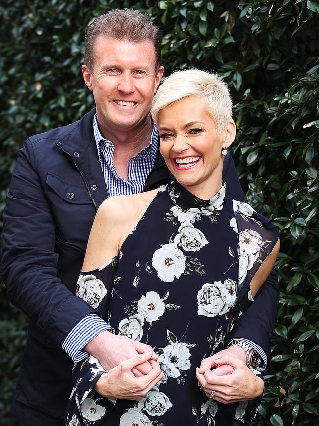 Peter Overton and wife Jessica Rowe went through three failed IVF cycles before they had their first child, Allegra, in 2007.