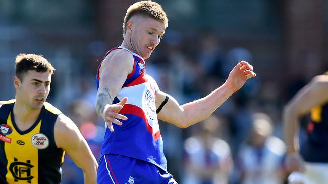 Dane Whitnall in action for North Heidelberg. Picture: Josh Chadwick