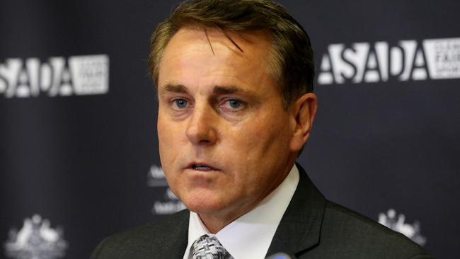 Former ASADA chief Ben McDevitt was accused by Allan Hird of misleading the Senate at least 16 times.