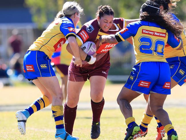 Steph Hancock may have retired from international football but her state passion runs deep. Pic: Adam Head