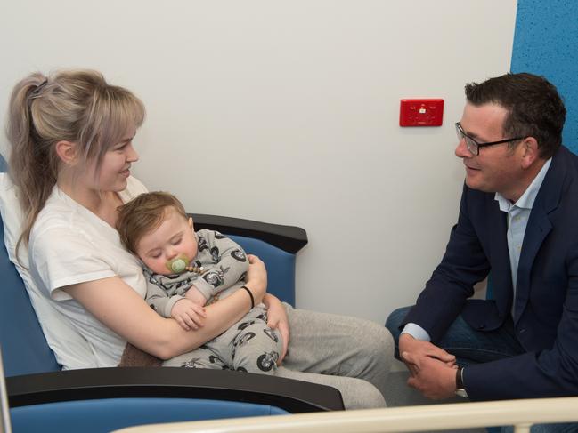 Daniel Andrews has pledged $170 million upgrade at the Angliss Hospital if re-elected.