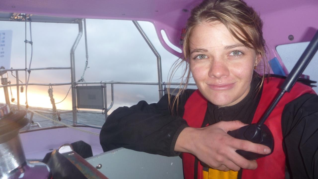 Jessica Watson was just 16 when she became the youngest person to sail solo around the world solo. Picture: Supplied.