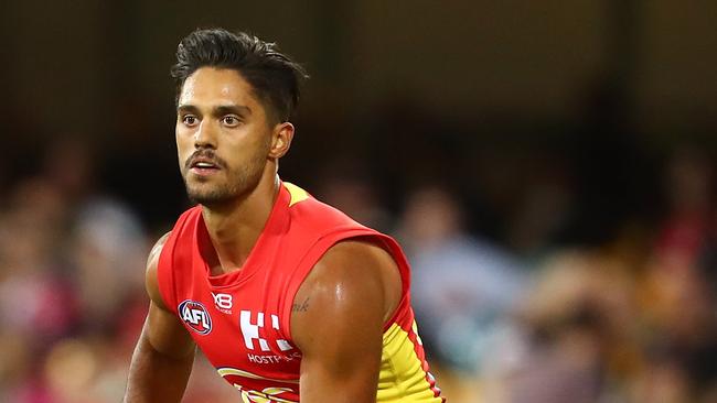 Aaron Hall has been traded to North Melbourne. Picture: Chris Hyde/Getty Images.