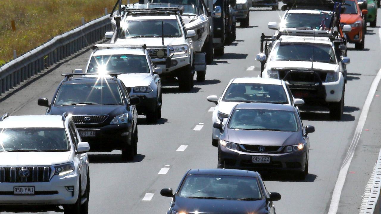 Motorists are facing delays on the Gateway Motorway after a crash. File picture