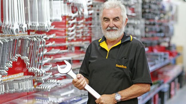 Greg Ford was a ten pound pom who has built one of the largest tool businesses in Qld. Pic by Luke Marsden.