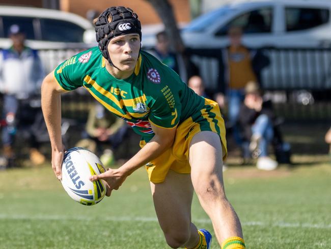 Owen Pattie captained St Brendan’s First XIII to victory in the Aaron Payne Cup.