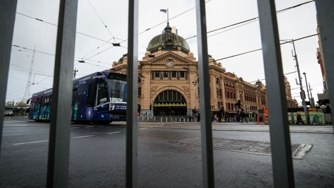 The Andrews government will provide the latest COVID-19 update on Tuesday morning after the state reported 603 new cases to 8pm last night. Picture: Darrian Traynor/Getty Images