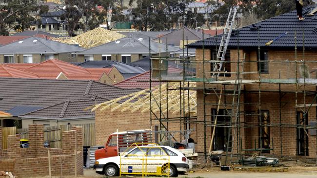 The only way is up for interest rates now, which could force some back on the market. Picture: AAP Image/Alan Porritt.