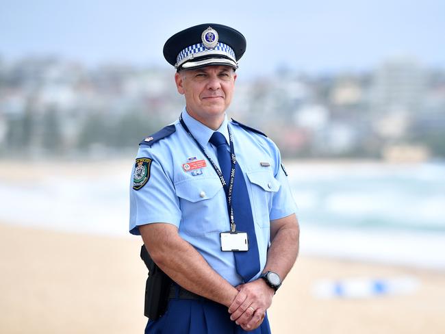 Northern Beaches crime manager Detective Inspector Craig Wonders supports the plan. Picture: Joel Carrett