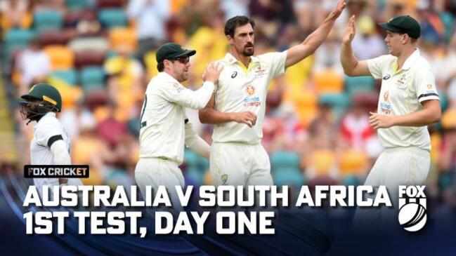 AUS v RSA: First Test, Day 1 Highlights