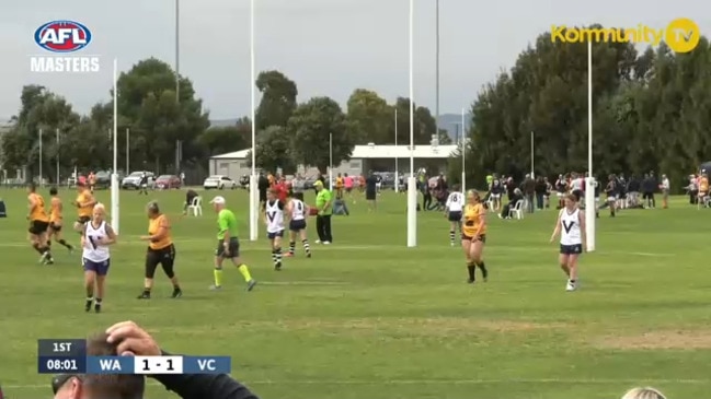 Replay: AFL Masters National Carnival - W35s – WA v VC