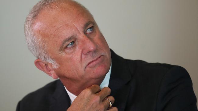 Socceroos Head Coach Graham Arnold  at the announcement of the Australian squad for the Asian Cup at North Bondi Surf Life Saving Club. Picture. Phil Hillyard