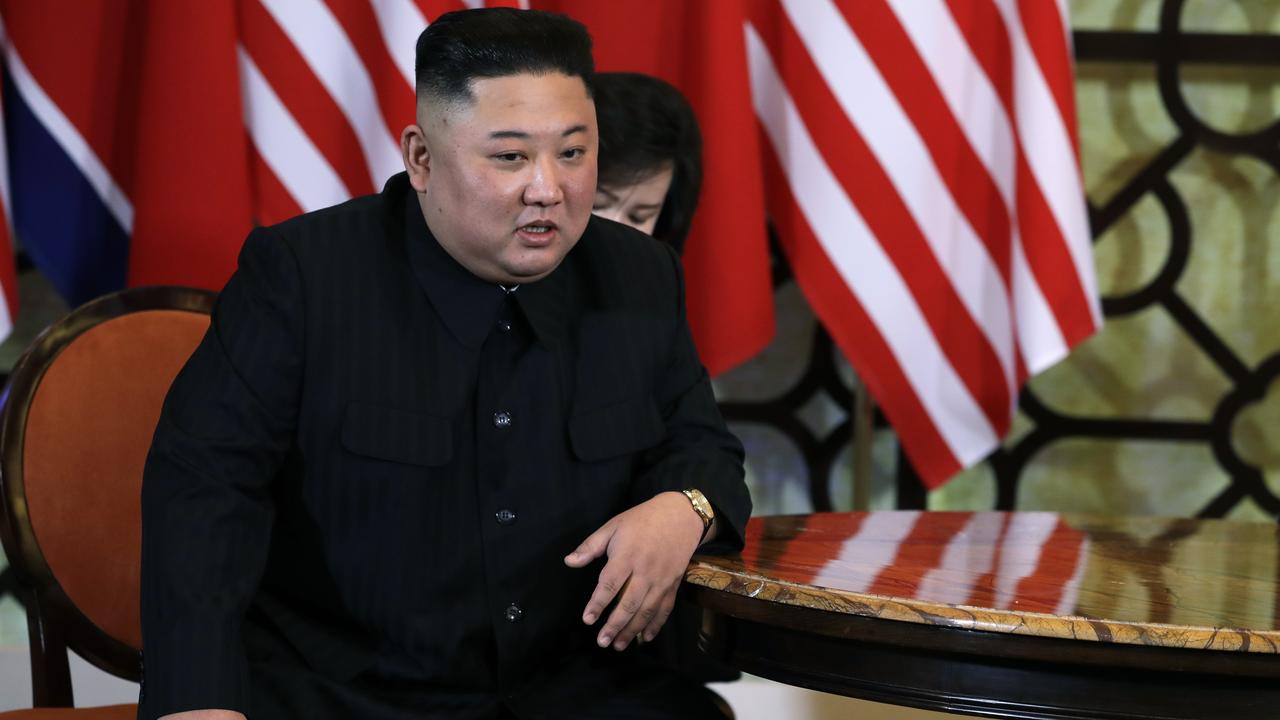 Mr Kim said he was looking forward to a “wonderful dialogue” with the President. 