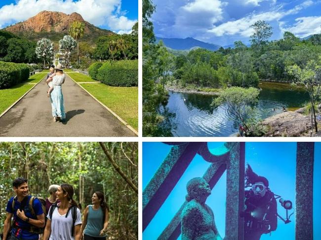 Special holiday deals are being offered to attract tourists to North Queensland now that the dust has settled after last month's cyclone. Pictures: Supplied.