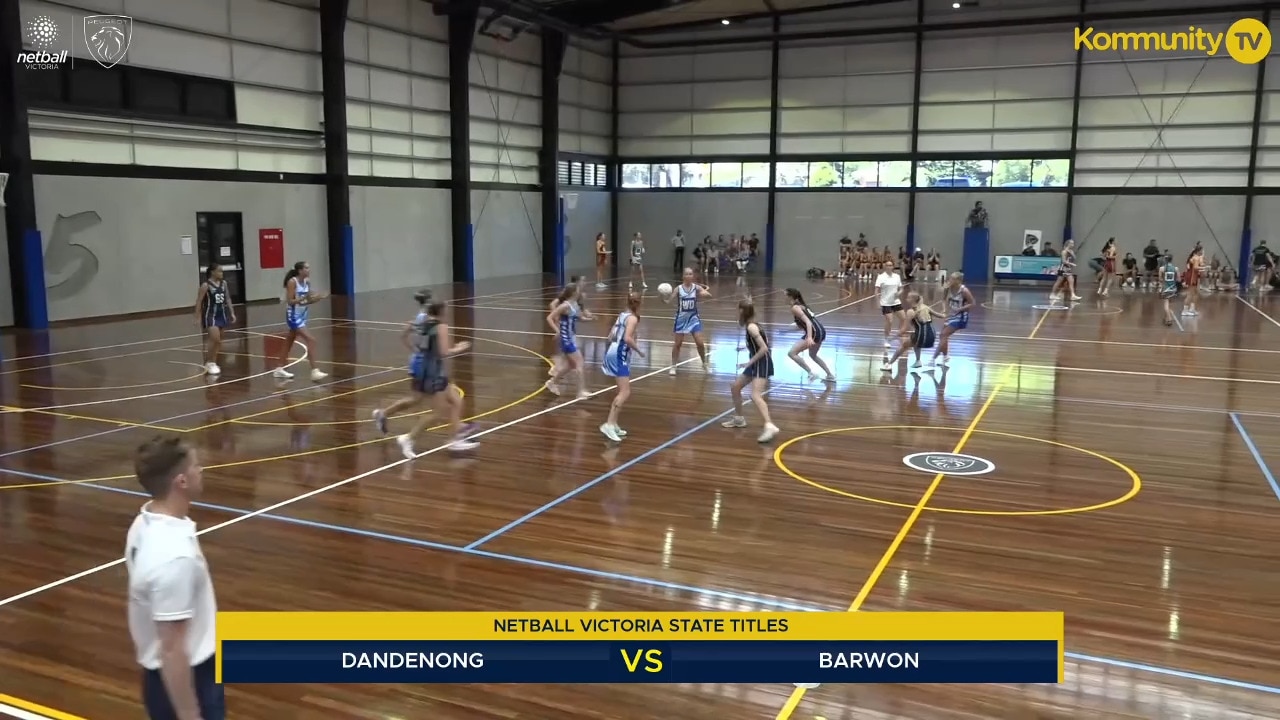 Replay: Dandenong Valley v Barwon (17&U) - 2025 Netball Victoria State Titles Day 1