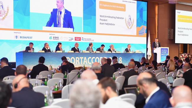 Tourism Industry Development Minister Kate Jones attended SportAccord 2018 in Thailand. PICTURE: SportAccord 2018