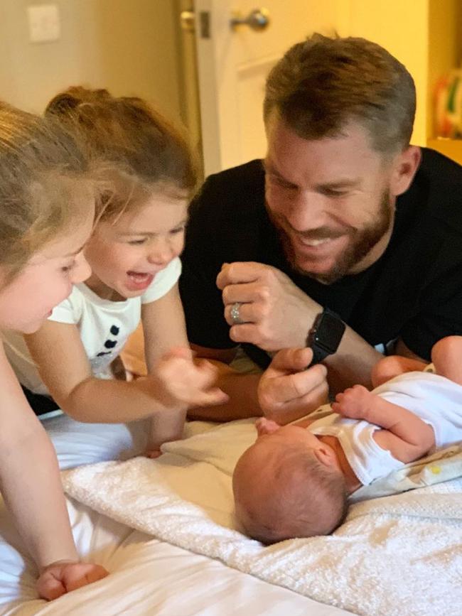 Candice Warner says Isla Rose and her husband are inseparable.