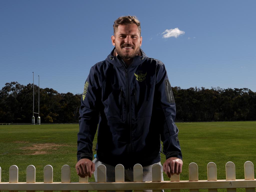 Aidan Sezer guided the Raiders to a grand final but isnot expected to return to Canberra. Picture: Tracey Nearmy/Getty Images