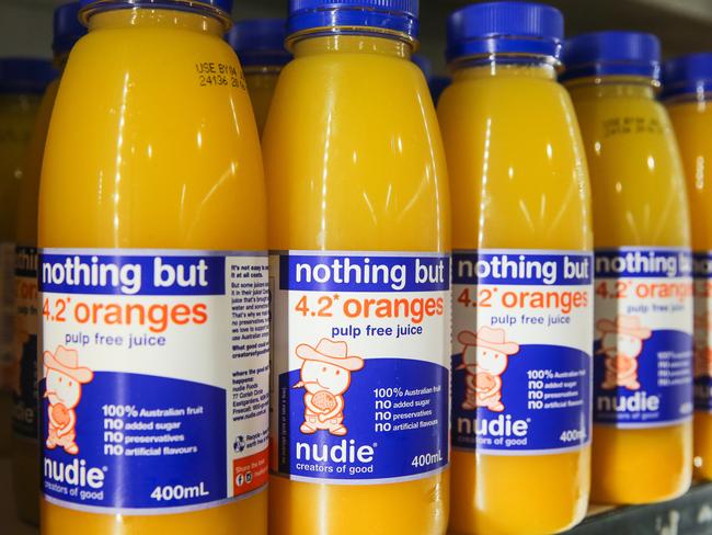 SYDNEY, AUSTRALIA - NewsWire Photos - JUNE 05 2024: The price of orange juice is set to rise in Australia as weather in the Americas puts the squeeze on with storms in Florida and drought in Brazil is casuing the hike in prices here. Picture: NewsWire / Gaye Gerard