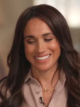 Meghan Markle spoke about her own fears for her children. Picture: CBS