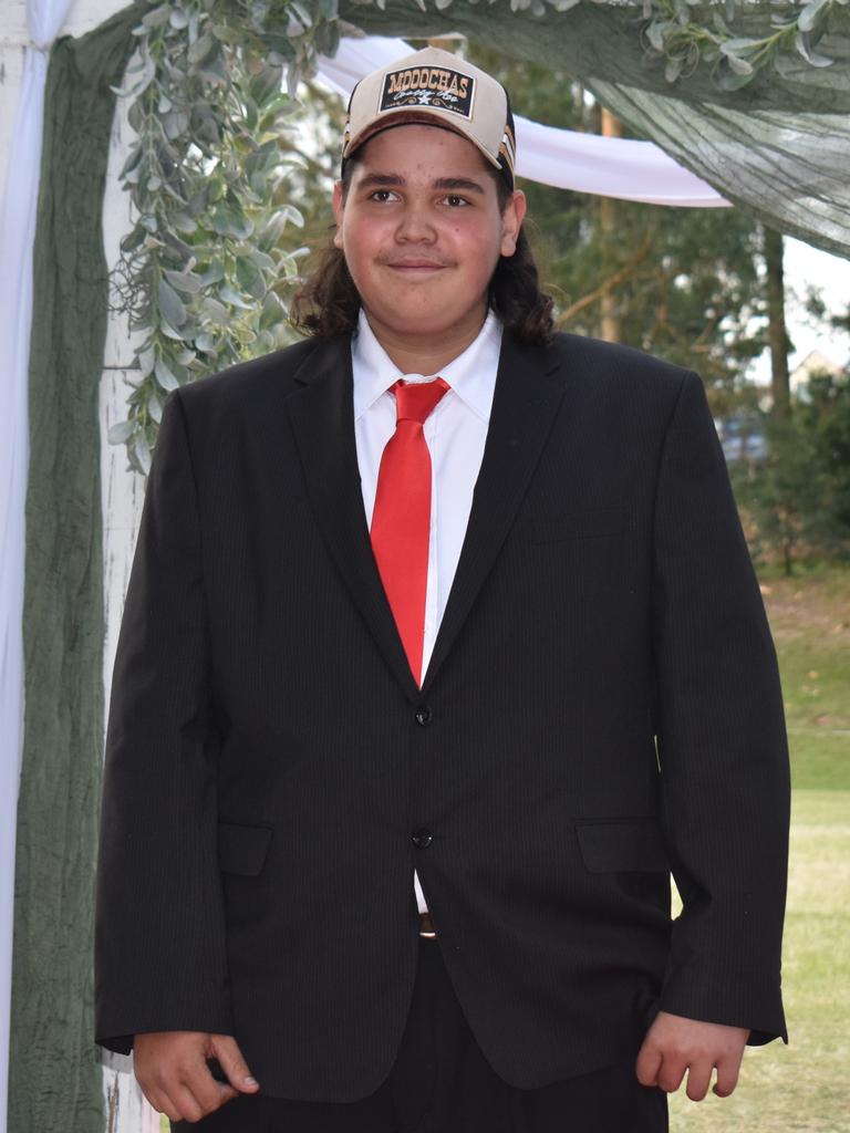 Codie McMurtrie at the Gympie State High School Formal 2022.