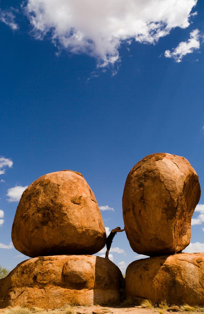 Devil's Marbles, a rock formation in Outback Australia. Picture: Alamy