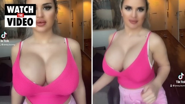 Woman with biggest boobs in Austria looks unrecognisable in photo