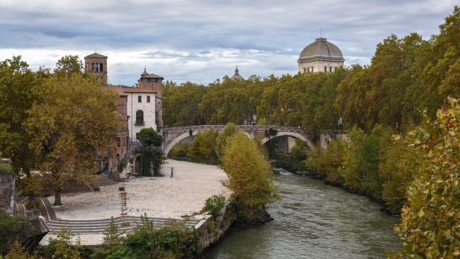 <h2>5. An intriguing sewer</h2><p>What more fitting way to finish my off-colour tour of Rome than by visiting a sewer. Just a few minutes’ walk west of that mafia-tainted church, alongside the graceful old Ponte Palatino bridge, are the remains of an ancient engineering marvel.</p><p>A large stone archway, on the banks of the River Tiber, marks an entrance to the Cloaca Maxima. This was one of the world’s first sewerage systems. More than 2,000 years ago, this enclosed stone channel was built to funnel storm water from Rome’s busy forum precinct. Carried along was the waste from the forum’s connected latrines. These days the inactive sewer is one of Rome’s offbeat historical attractions.</p>