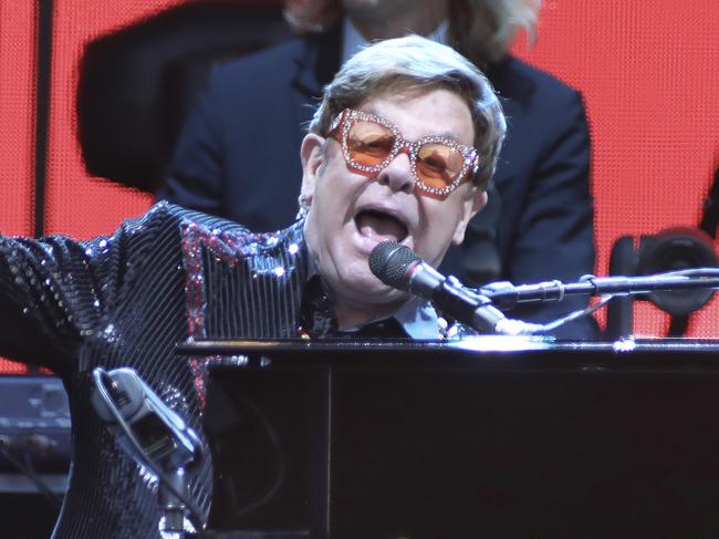 Elton John Concert - Farewell Yellow Brick Road Tour. 4 December 2019. Picture Dean Martin