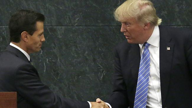 Trump and Nieto are offering very different stories on how the ‘wall’ talk went down.