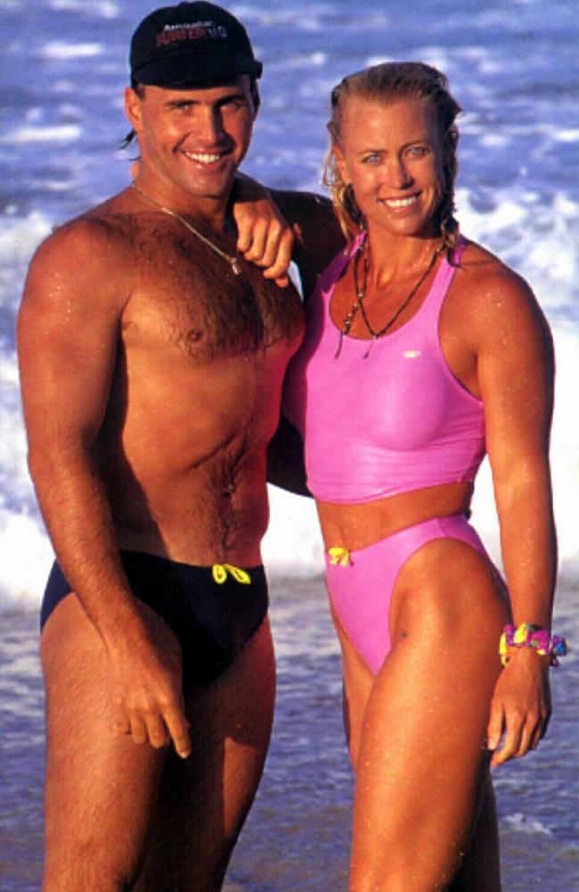 Former golden couple Grant Kenny and Lisa Curry.