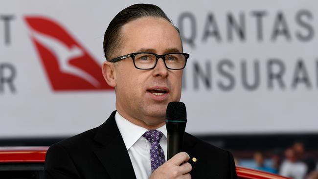 Qantas boss Alan Joyce has yet to weigh in on the issue. Picture: AAP