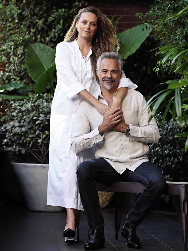 Alison Brahe Daddo and her husband Cameron Daddo pictured together in 2017. Picture: Martin Lange.